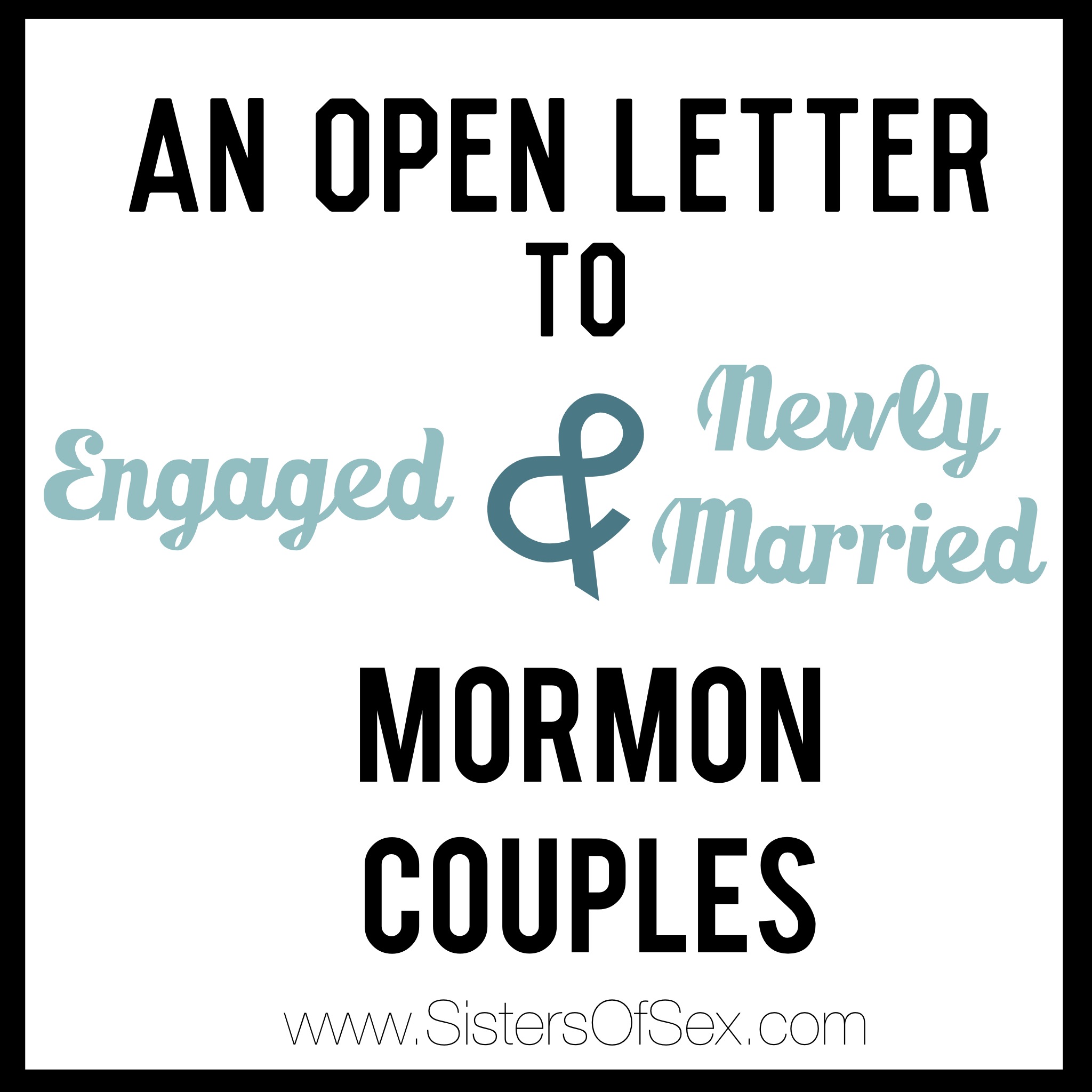 An Open Letter to Engaged and Newly Married Mormon Couples - The Cultural  Hall Podcast